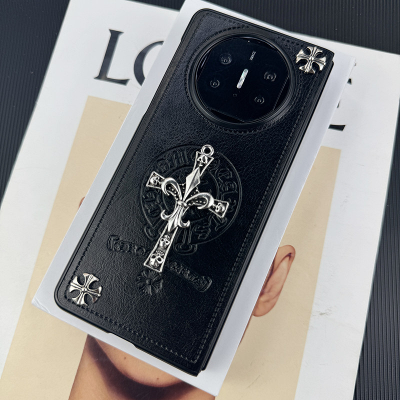 复古黑风适用华为matex6手机壳新款x5典藏版折叠屏保护套matex7浮雕立体创意奢华皮质骷髅头十字架网红男外壳,3C数码配件,手机保护套/壳,淘宝优惠券,粉丝福利购,淘宝优惠卷