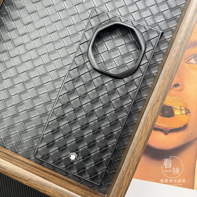 编织纹复古折叠屏高档华为matext