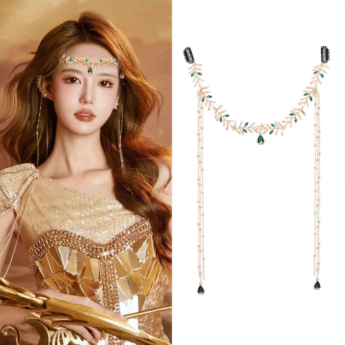 埃及敦煌发饰沙漠旅游拍照配饰异域风头饰古装额饰眉心坠麦穗发饰,饰品/流行首饰/时尚饰品新,组合套装,淘宝优惠券,粉丝福利购,淘宝优惠卷