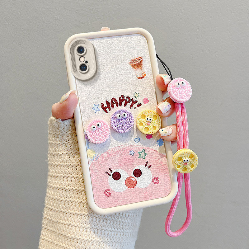 适用iPhoneX手机壳软硅胶男女。苹果xs/xsmax煤球卡通pgx可爱女ihpone xasmx保护套iphoen x个性时尚xsmxa皮