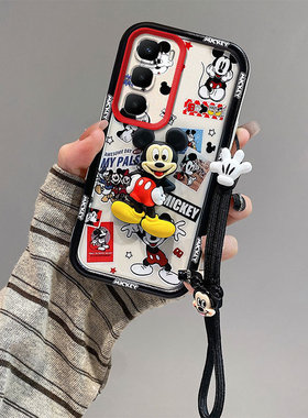 库洛米适用传音Infinix Hot60Pro+手机壳米奇男女h0t60pro十保护套叮当卡通可爱女hot6oproplus时尚学生hot