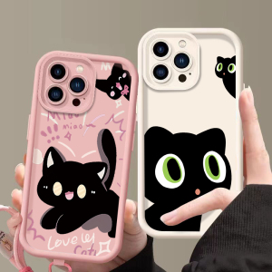 适用三星galaxy a53 5g手机壳女新款a12硅胶全包边samsung j7 prime保护套a03s卡通惊吓猫sx a21s日韩可爱女
