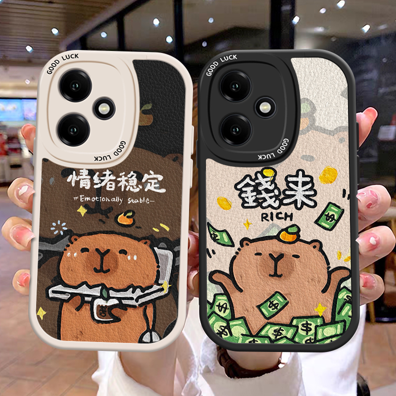 卡通可爱情侣全包边防摔