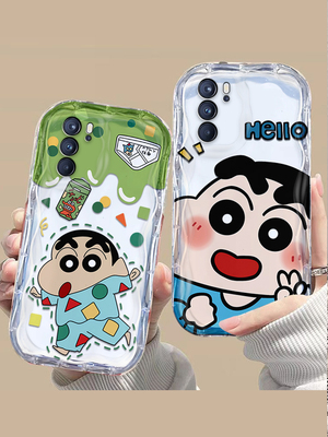 OPPORENO6硅胶卡通奶油边软壳