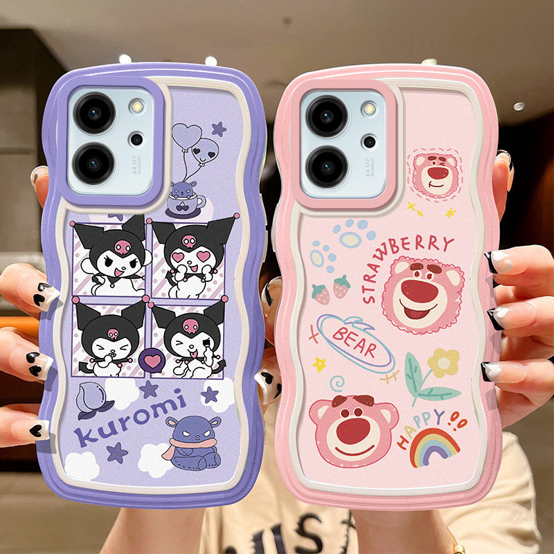 适用华为荣耀80SE手机壳卡通日韩女生GIA-AN80库洛米新款honor80se保护套ins风简约ry8ose全包。容耀80se硅胶