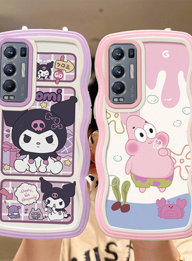 适用于OPPO RENO5手机壳日韩少女opop reno5pro保护套ins风可爱女生0ppo reno5pro+个性卡通库洛米ren05k硅胶
