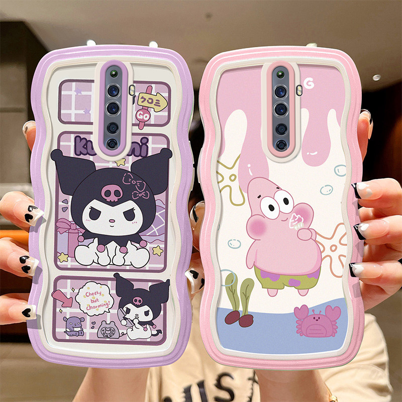 适用OPPO RENO2Z手机壳卡通少女款PCKM80硅胶防摔opop reno2z保护套PCDM10日韩可爱女opop renoz2个性库洛米