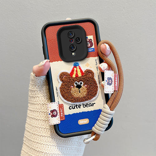 趣味可爱刺绣立体情侣