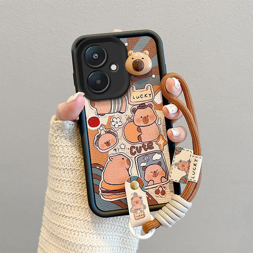 卡通可爱煤球立体带手绳