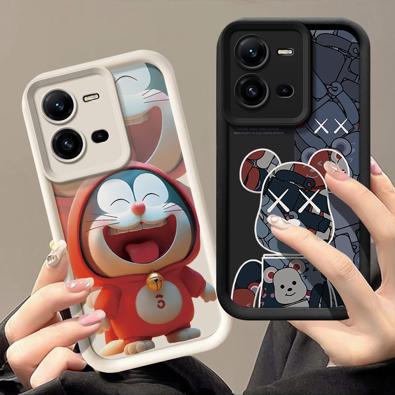 VIVOV25硅胶卡通阶梯软壳