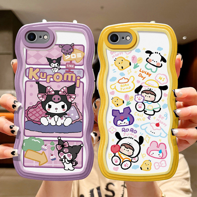 适用苹果6s手机壳时尚女生a1589硅胶新款a1634个性库洛米iphone6plus