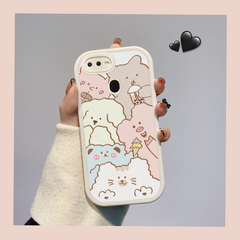适用OPPO A7手机壳pbft00可爱女生0pp0a7卡通软壳oopoa7日韩女款ins风opopa7手机套全包防摔a7动漫新款硅胶壳