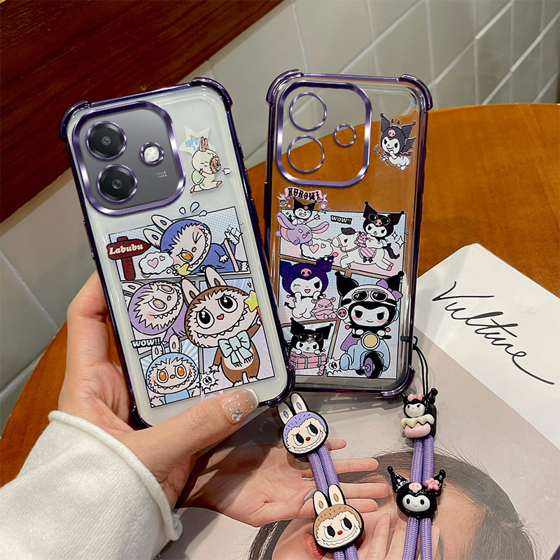 电镀气囊四角防摔壳