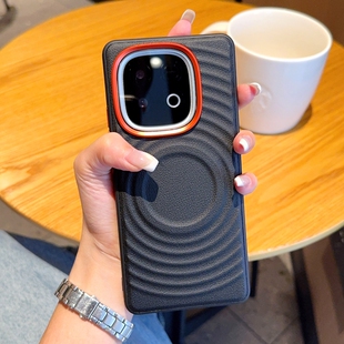 磁吸波漾纹适用IQOOZ10Turbo手机壳iqqoz10turbopro潮流男女iqooz10turbo高级感个性轻奢iq00z10turbo保护套
