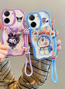 适用小米POCOC71手机壳卡通潮少女全包防摔创意搞怪立体可爱保护壳