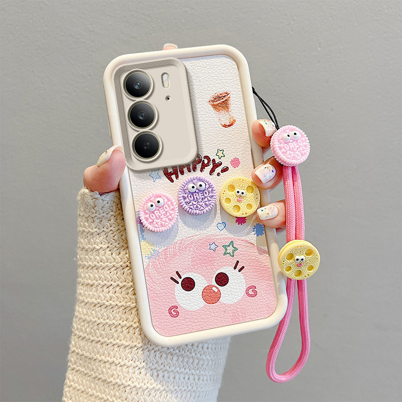 卡通可爱煤球立体带手绳