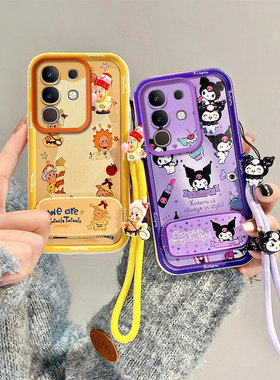 KT镜子支架适用vivoY294G手机壳日韩可爱女vivoY300T个性时尚男女vivoY294G卡通保护套vivoY300T硅胶米奇星