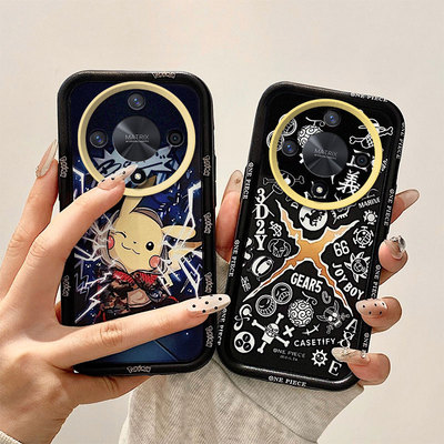 二次元适用荣耀X8B手机壳索隆路飞honorX9B新款ryX9C动漫创意全包边防摔硅胶磨砂壳