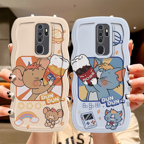 适用于OPPO a9 2020手机壳可爱少女款a11x时尚卡通ooppa11软硅胶0pp0a11保护套ins风oppia11全包防摔a11n波浪