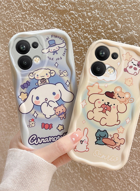 适用OPPO Reno9手机壳潮女可爱opopreno9pro网红卡通新款0ppo reno9pro+保护套ins风简约reon9帕恰狗reni9pro