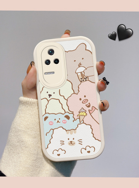 适用于红米K40s手机壳日韩女款Redmik40s防摔22021211RC保护套Redmi皮纹k4OS时尚。红迷k40s外壳新款可爱ins