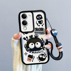 适用vivo Y19e手机壳煤球新款vovoy19e日韩卡通viboY29s 5G保护套可爱女y29 4g趣味搞怪Y39国外版5G硅胶软壳