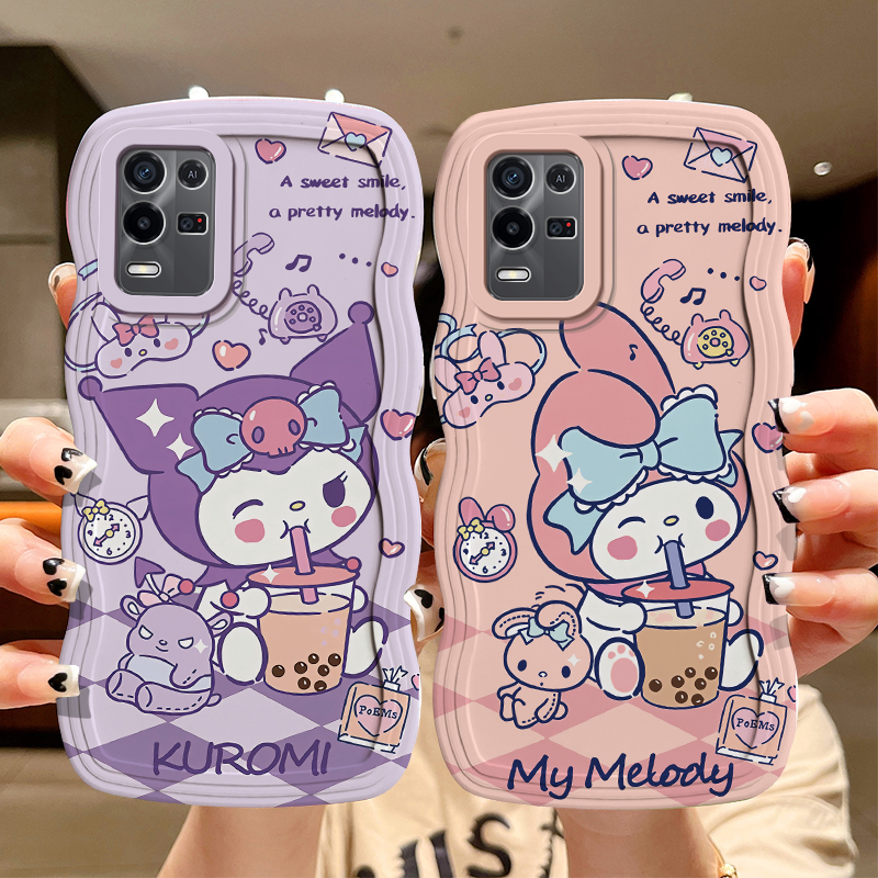 适用于OPPO K9X手机壳动漫时尚少女ooppk9x可爱女生PGCM10软硅胶0pp0k9x简约波浪opopk9x保护套ins风卡通新款