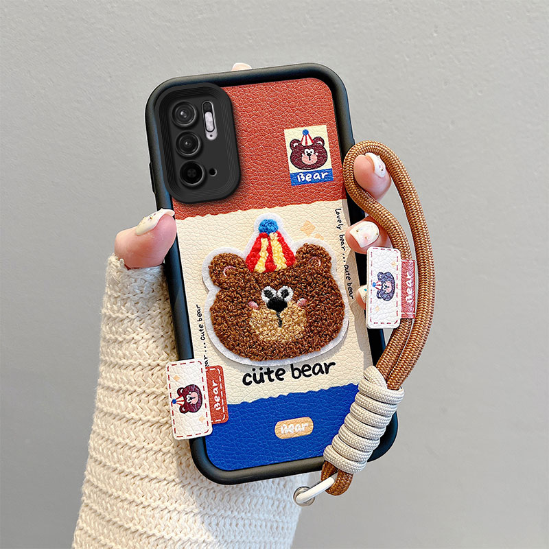 趣味可爱刺绣立体情侣