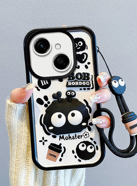 煤球库洛米适用Tecno Spark40C手机壳卡通男spark40c女硅胶立体全包边少女潮趣味可爱壳