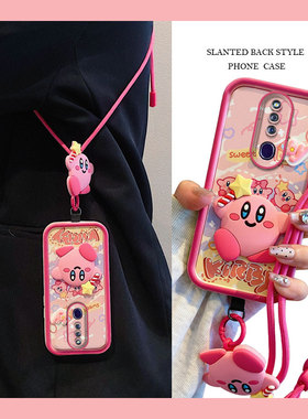 适用oppo F11PRO手机壳日韩女生opopf11pro个性高颜值oopp f11por保护套ins可爱少女oppif11pro斜跨卡通软壳