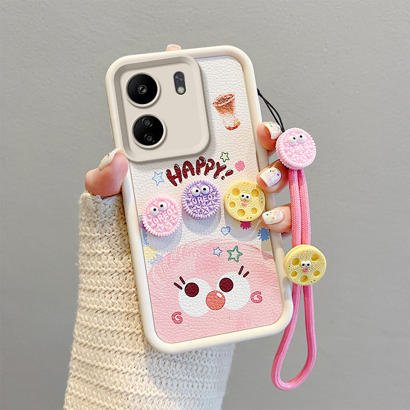 卡通可爱煤球立体带手绳