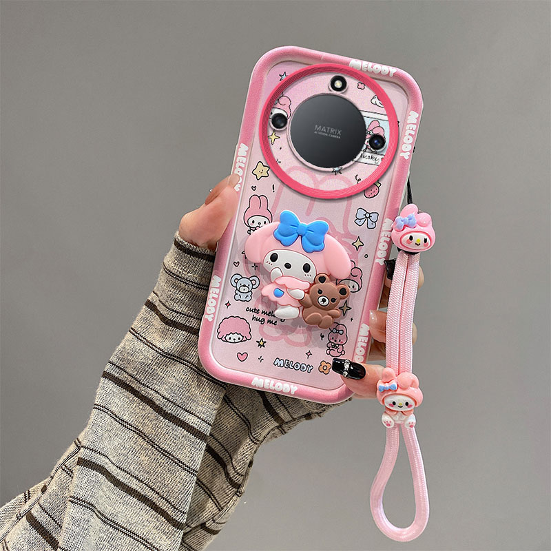 华为荣耀卡通硅胶库洛米米奇外壳