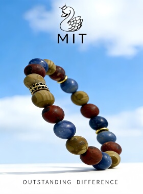 MIT米特儿多宝手串独特设计感彩色饰品情侣款手链礼物礼盒装高档