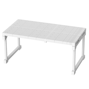 加宽衣柜分层隔板柜子隔断隔层架免打孔衣橱柜内可伸缩收纳置物架