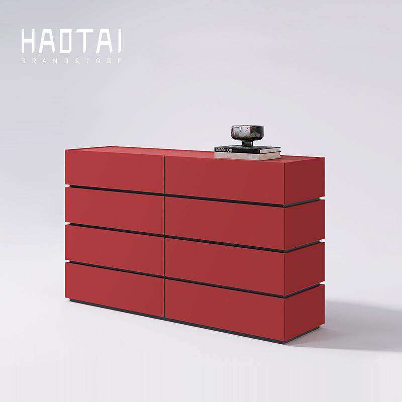 意式极简斗柜现代简约客厅储物抽屉柜子卧室床尾收纳大容量八斗柜