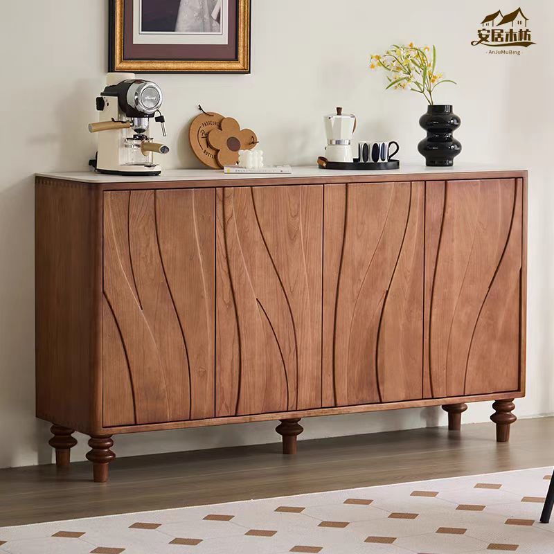 法式全实木樱桃木中古风