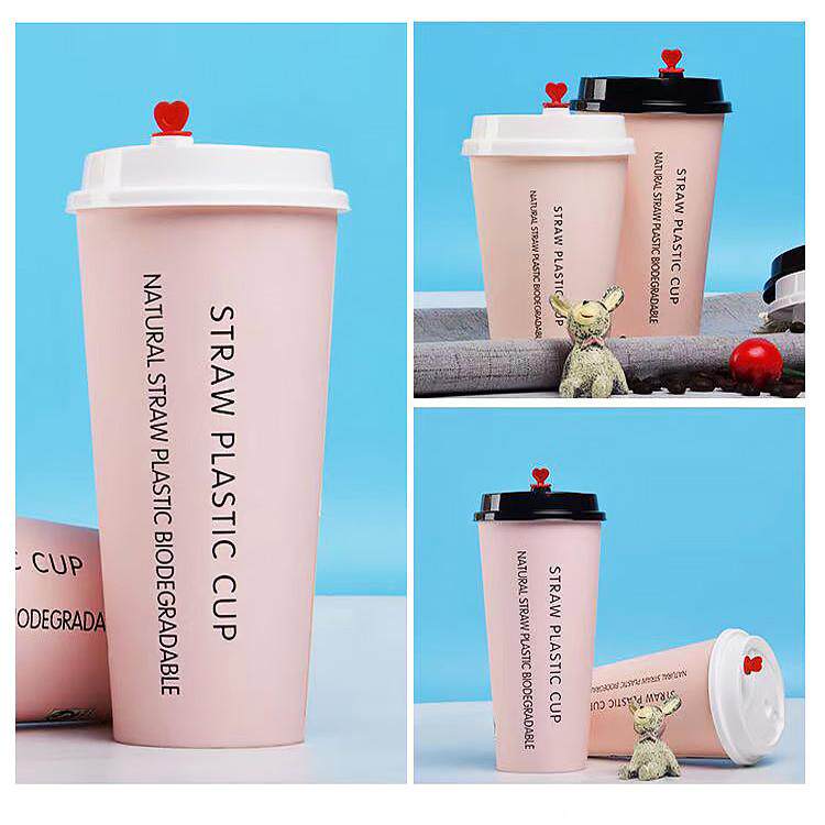 Sakura Pink Paper Cups: Cute Disposable Drinkware for Milk Tea - Product image 2
