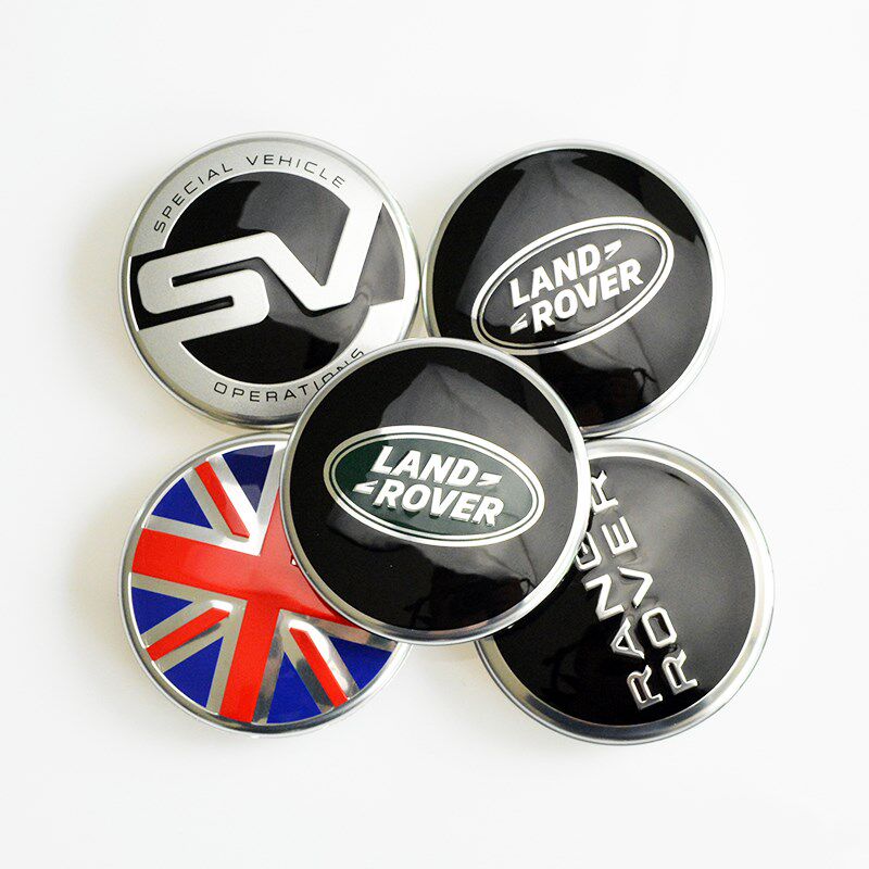路虎揽胜运动版轮毂盖标改装神行极光神行者2发现4/5轮胎中心标志