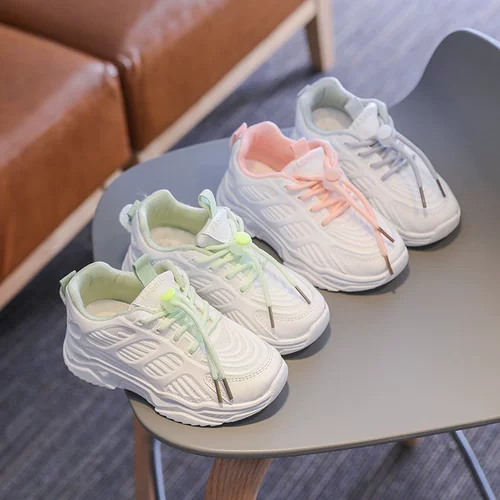 Спортивная обувь, детские туфли для мальчиков, белая обувь