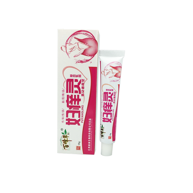 百峰草妇痒灵草本乳膏【1送1】男女私处护理抑菌止痒抹外阴 正品