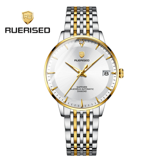 防水手表 瑞士RUERISED希斯德商务腕表全自动机械手表简约休闲时尚