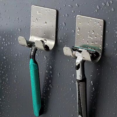 Punch-free Razor Holder, Storage Hook, Space Aluminum Multi-
