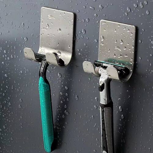 Punch-free Razor Holder, Storage Hook, Space Aluminum Multi-