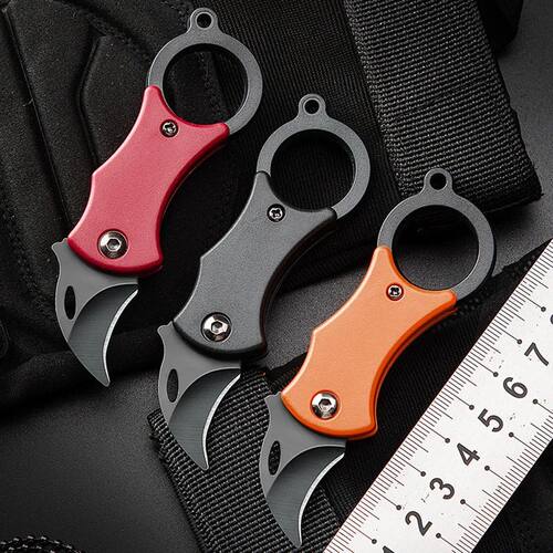 Mini Utility Folding Knife Slicing Meat Fruit Fish Knife Cle