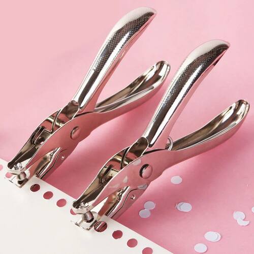 Office supplies metal hole punch manual hole punch student s