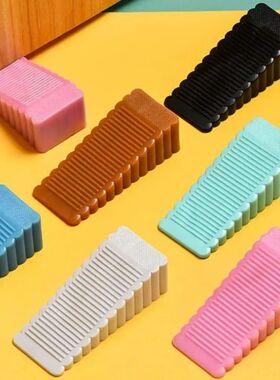 Safety Silicone Door Stop Stoppers Block Wedge Doorstops Doo