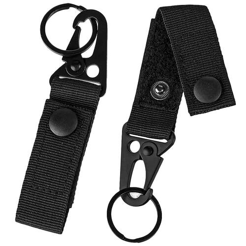 Tactical Keychain Molle Key Holder Nylon Molle Webbing Backp