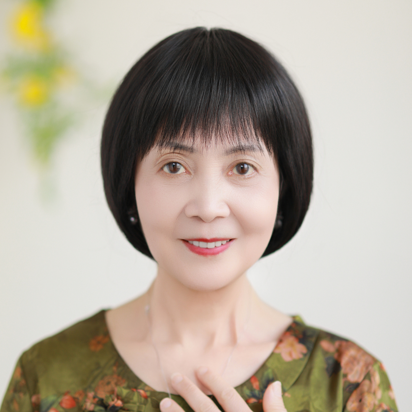 妈妈真发波波头自然减龄光头专属