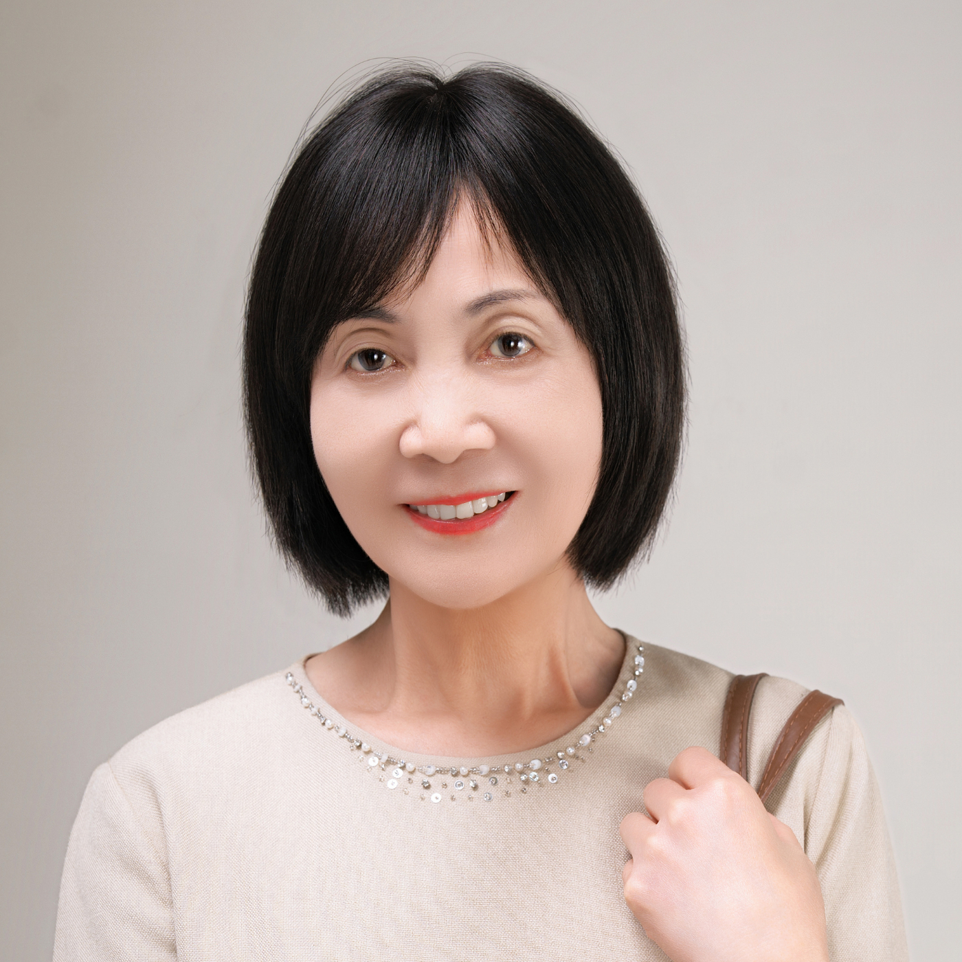 全真发妈妈款减龄波波头全头套