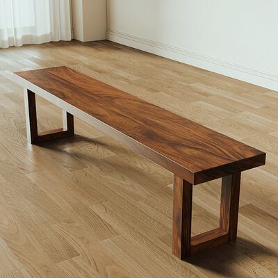 全实木高档长凳换鞋家用餐桌板茶